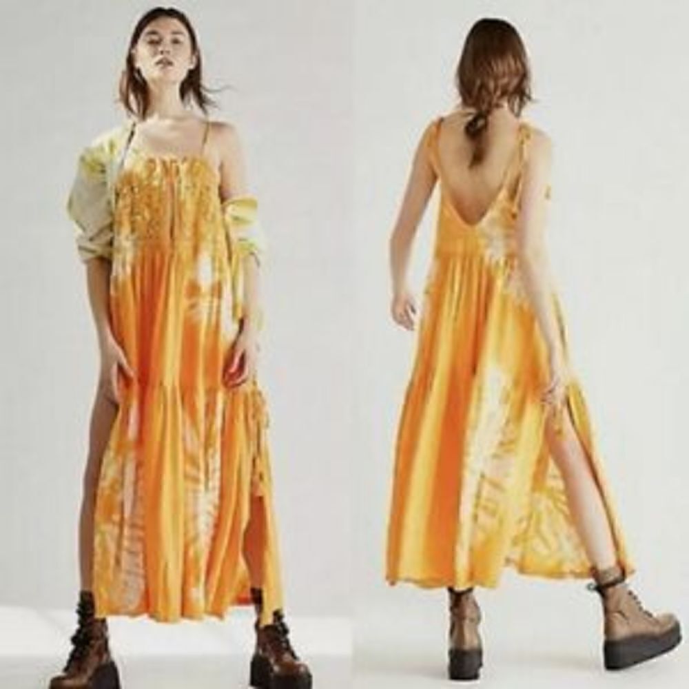 Free People - Palm Beach Tie Dye Maxi Dress